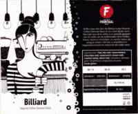 Brouwerij Frontaal, Billiard Imperial Coffee Oatmeal Stout