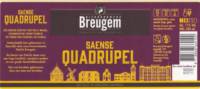 Breugem Bier, Saense Quadrupel