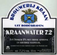 Brouwerij Kraan (Bodegraven), Kraanwater 7.2