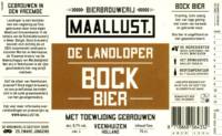 Bierbrouwerij Maallust, De Landloper Bock