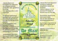Dorpsbrouwerij De Maar, Jabeeks Blond