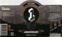 100 Watt Brewery, 1 Year Anniversary Nutty Quad