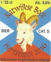 De Katwijkse Bierbrouwerij, Katwijkse Bock Herfstbock 2016