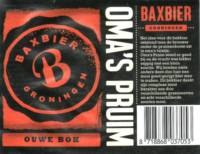 Baxbier, Ouwe Bok Oma's Pruim