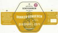 Brouwerij Scheveningen, Donker Genoegen Quadrupel 2014 Jubileumbier