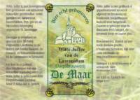 Dorpsbrouwerij De Maar, Witte Juffer van de Lammedam
