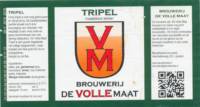 Bierbrouwerij De Volle Maat, Tripel