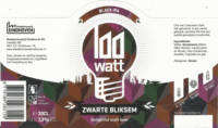 100 Watt Brewery, Zwarte Bliksem Black IPA