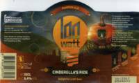 100 Watt Brewery, Cinderella's Ride Pumpkin Ale