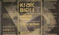 KraftBier, Grôote Kwèèk Sterk Blond