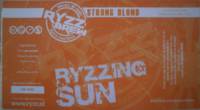 RYZZ Brew, Ryzzing Sun Strong Blond