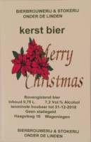 Brouwerij Onder De Linden, Kerstbier Merry Christmas