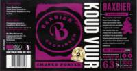 Baxbier, Koud Vuur Smoked Porter