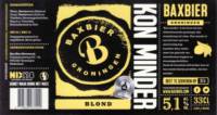 Baxbier, Kon Minder Blond