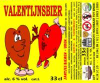 Jantje's Bieren Uden, Valentijnsbier