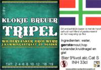 Wildervanker Brouwerij, Klokje Breuer Tripel