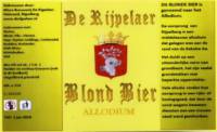 Microbrouwerij De Rijpelaer, Blond Bier Allodium