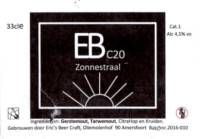 Eric's Beer Craft (EBC), EBc20 Zonnestraal