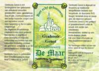 Dorpsbrouwerij De Maar, Genhoots Genot