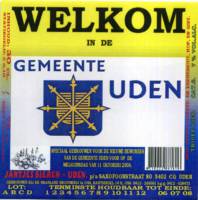Jantje's Bieren Uden, Welkom in gemeente Uden Tripel