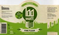 100 Watt Brewery, Fine Fleur Session IPA