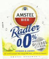 Heineken, Amstel Bier Radler 0.0% Dubbel Citrus Citroen & Limoen