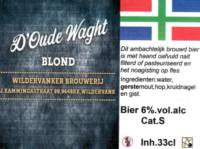 Wildervanker Brouwerij, D'Oude Waght Blond