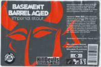 Hilldevils Beers, Basement Barrel Aged Imperial Stout