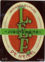 Stadsbrouwerij De Hemel, Jubileumbier L.E.F.