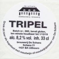 Bierbrouwerij De Schans, Tripel