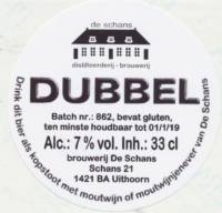 Bierbrouwerij De Schans, Dubbel