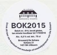 Bierbrouwerij De Schans, Bok 2015