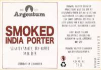 Stadsbrouwerij Argentum, Smoked India Porter