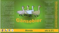 Bierbrouwerij de 3 Horne, Gänsebier Blonde