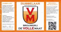 Bierbrouwerij De Volle Maat, Dubbelaar