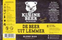 Kleine Beer Brouwerij, De Beer uit Lemmer Blond Bier