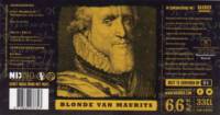 Baxbier, Blonde van Maurits