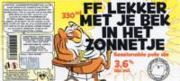 Uiltje Brewing Company, FF Lekker met je bek in het zonnetje