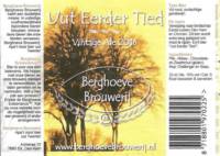Berghoeve Brouwerij, Uut Eerder Tied Vintage Ale 2016