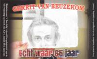 Brouwerij Eembier, Gerrit van Beuzekom Echt Waar 65 Jaar