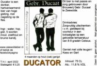 Brouwerij in Speciaalbier Gebroeders Ducaat, Ducator