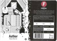 Brouwerij Frontaal, Author Belgian Wheat Ale