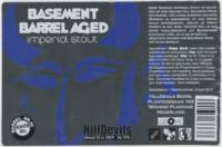 Hilldevils Beers, Basement Barrel Aged Imperial Stout