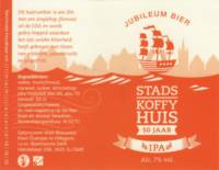 Bierhistorie Delft, Jubileum bier 50 Jaar Stads Koffyhuis