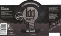 100 Watt Brewery, 150 Watt Barrel Aged Holiness