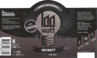 100 Watt Brewery, 150 Watt Barrel Aged Holiness