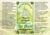 Dorpsbrouwerij De Maar, Blauwe Krokodil