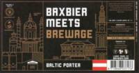 Baxbier, Baxbier Meets Brewage Baltic Porter
