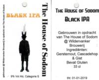 Wildervanker Brouwerij, The House of Sodom  Black IPA