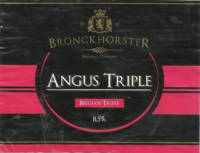 Bronckhorster Brewing Company , Angus Triple